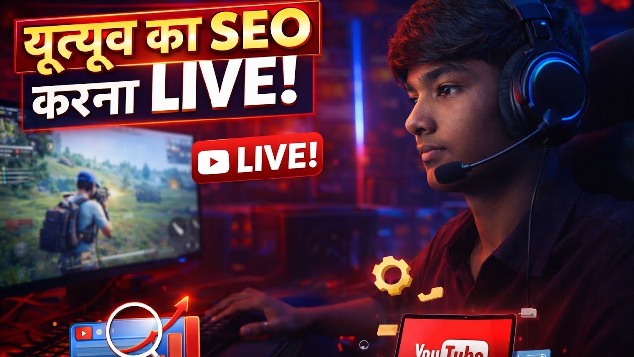 यूट्यूब का SEO करना सीखे लाइव में😱😱😱|| #live #Viral #GameLive #Ffgamemax