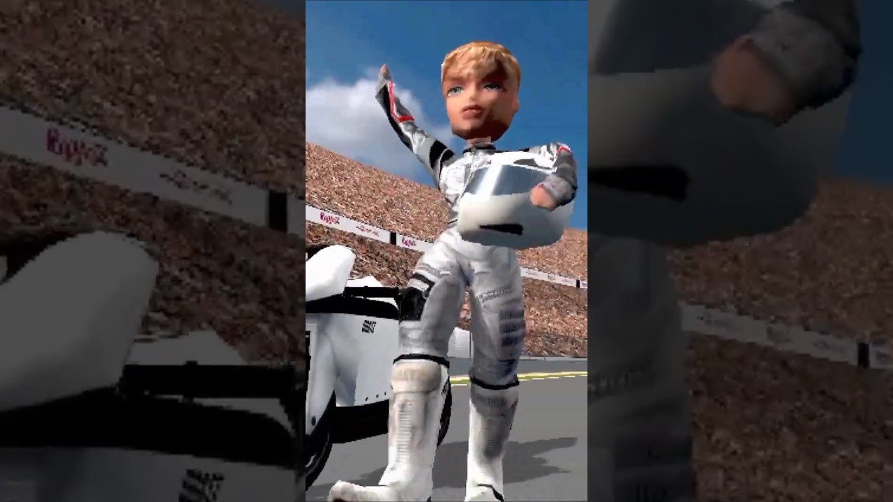 BRATZ: Чемпионат по Мотогонкам 🏍️ [Анимация в стиле PS1] 🏁#retrovibes
