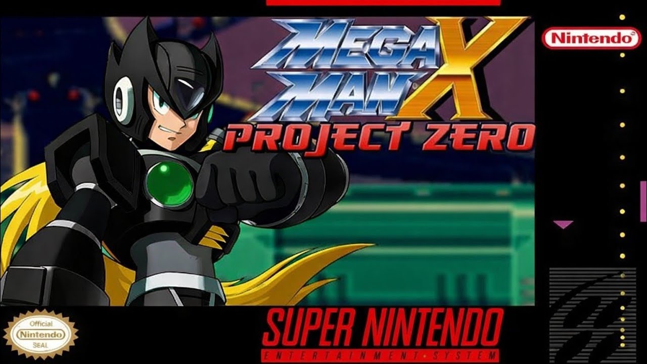 MEGA MAN X PROJECT ZERO BLACK – Hack Insano do Super Nintendo com Zero Dark 100% Completo! 🔥🖤
