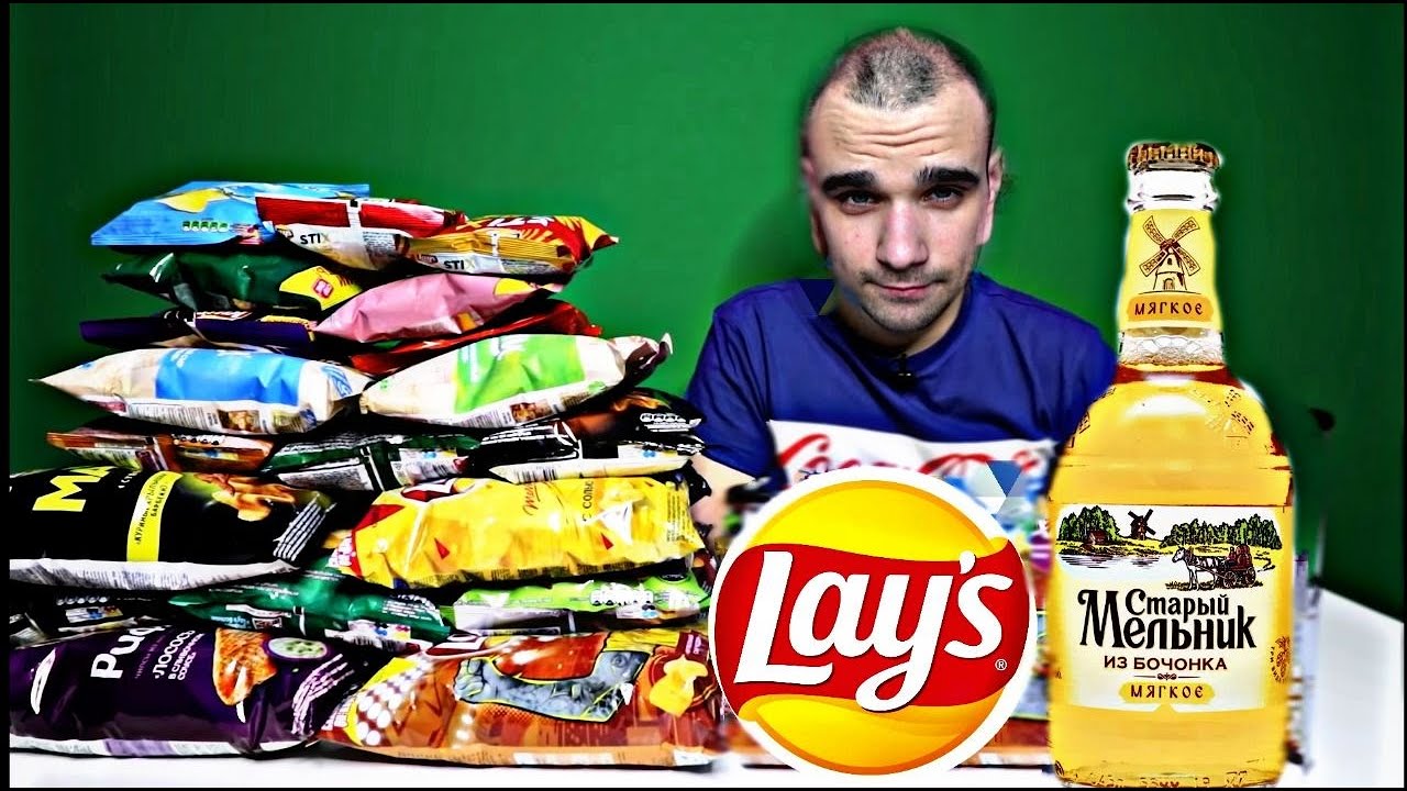 МУКБАНГ АСМР / ЧИПСЫ ЛЭЙС / РАЗНЫЕ ВКУСЫ / CHIPS LAY’S / и  ПИВО / ОБЖОР / EATING ASMR Mukbang