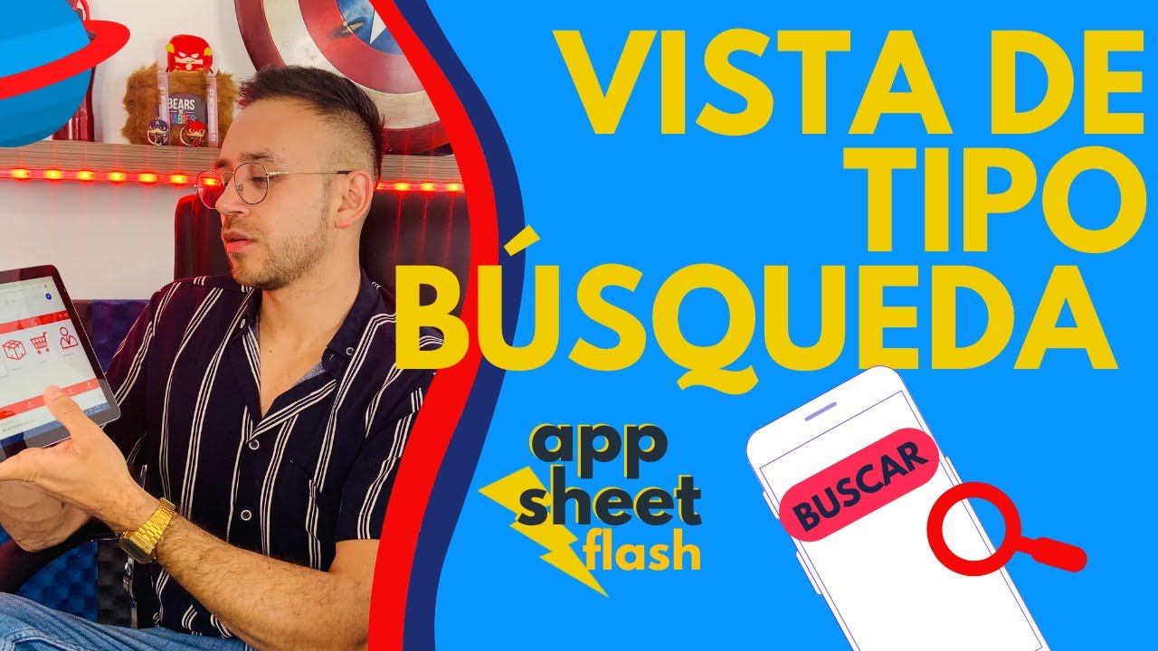 ⚡️ Vista de tipo búsqueda/consulta en App Sheet