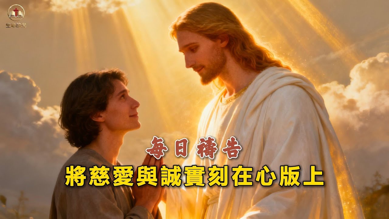 每日禱告：將慈愛與誠實刻在心版上 February 10, 2026 #親近主 #信靠主 #每日禱告 #聖經智慧 #生命感悟