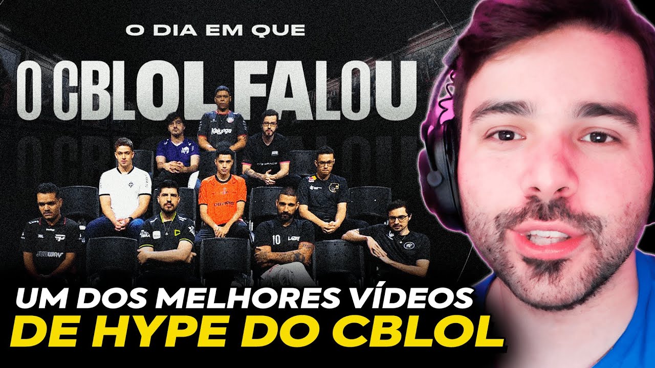 O DIA EM QUE o CBLOL FALOU! ESSE VÍDEO da SEGUNDA ETAPA ESTÁ PERFEITO! MINERVA REAGE e COMENTA