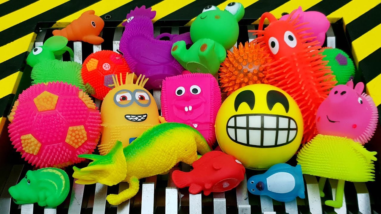 Squishy Shredded! Slime Family Toys Destroyed! What's Inside Slime Squishy Toys?