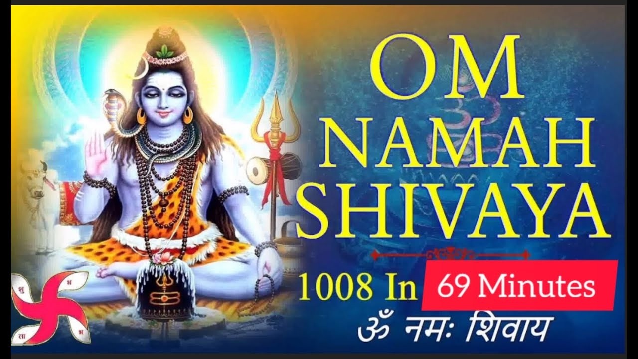 🔴 Live Om Namah Shivaya 1008 Times in 69 Minutes _ Om Namah Shivaya _ #mahadev- @Bhaktika_sagar