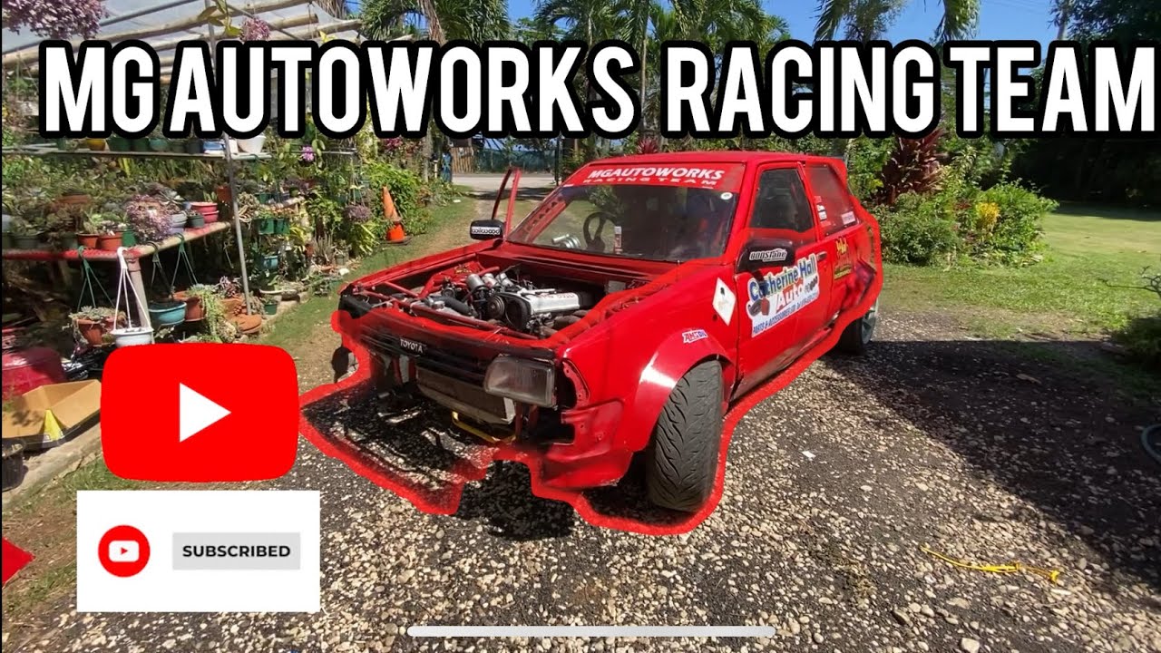 Rear Wheel Drive Converted 1988 EP71 Toyota Starlet in the Caribbean Done by MGAUTOWORKS