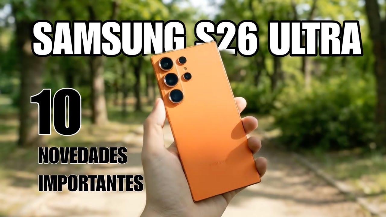 Samsung S26 Ultra ¡Las 10 NOVEDADES mas IMPORTANTES