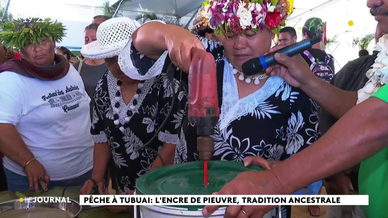 Pêche à Tubuai : l'encre de pieuvre, tradition ancestrale
