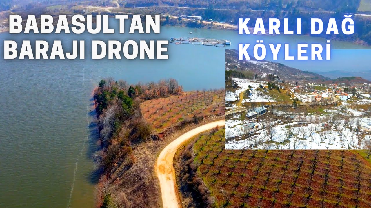 Babasultan BARAJI ve KARLI DAĞ KÖYLERİ  / Aynı noktada hem bahar hem kış