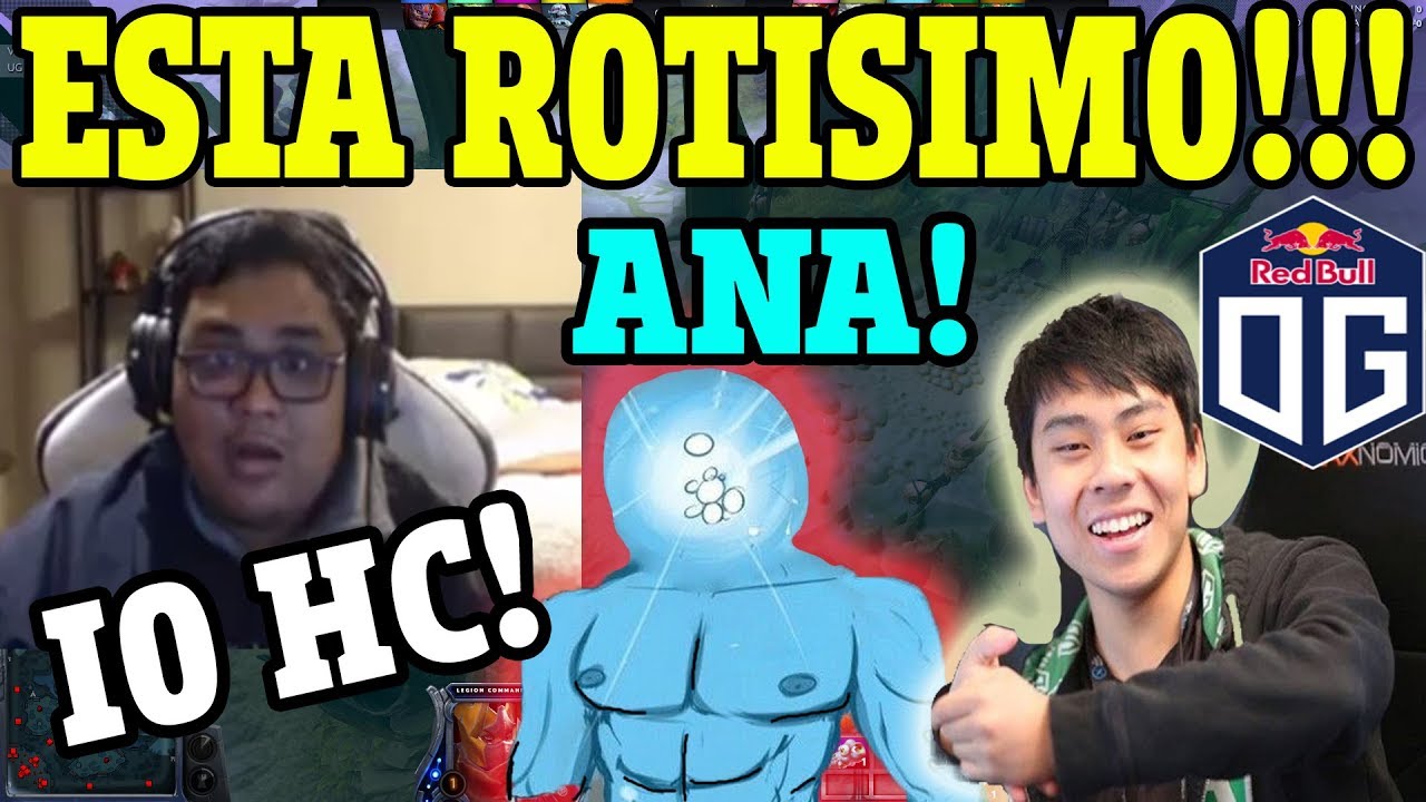 IMPRESIONADO!! SMASH se SORPRENDE del IO CARRY de ANA!!| OG VS NEWBEE el NUEVO RIVAL de INFAMOUS!