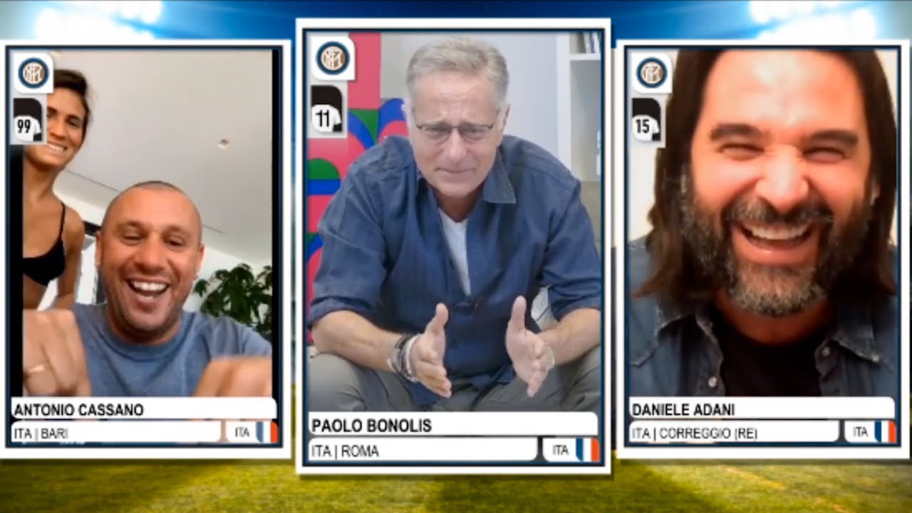 PROVA A NON RIDERE con Bonolis, Cassano e Adani!