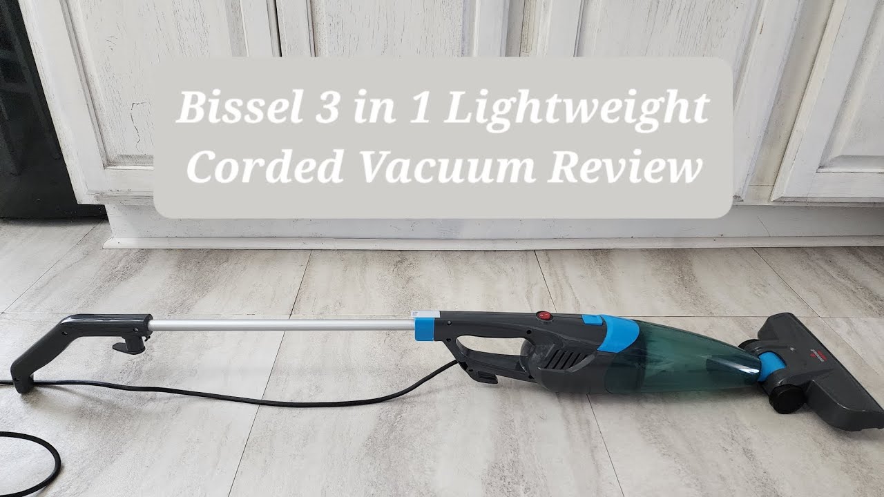 Bissel 3 in 1 lightweight corded vacuum review