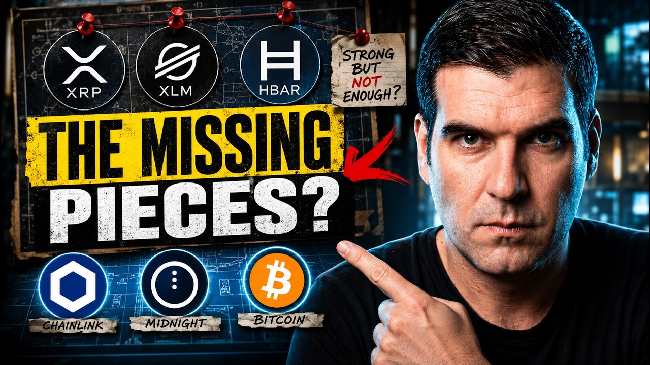 XRP, XLM и HBAR... единственные 3 актива, которые вам нужны