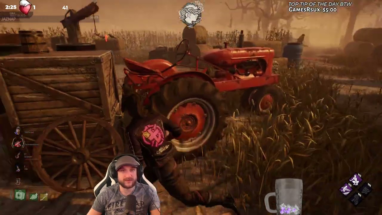 LUCKY BREAK WITH IRON WILL IS HILARIOUS! - Dead by Daylight PTB!
