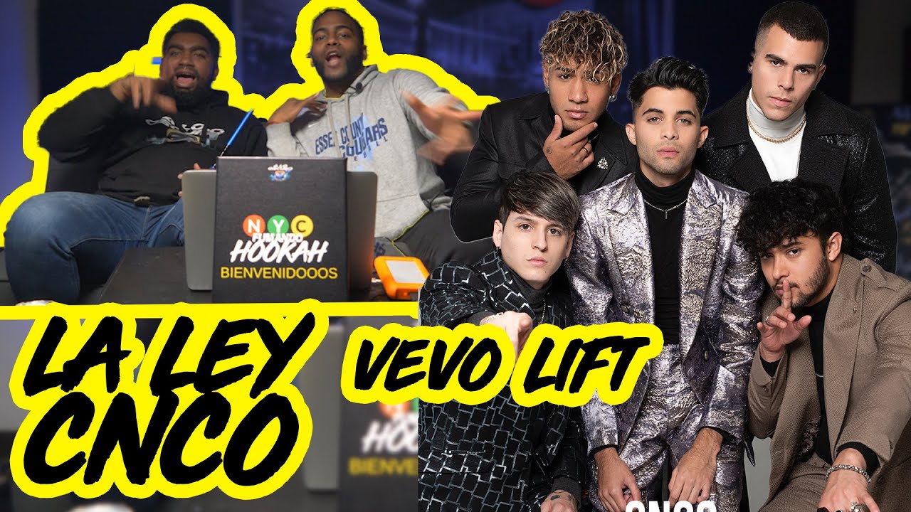 CNCO - La Ley ( Reaccion ) NYC Fumando Hookah