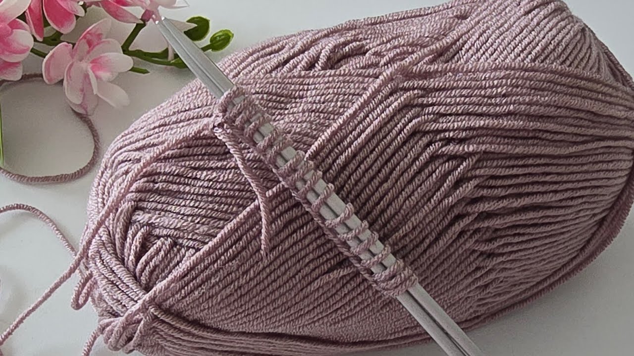 🧶Простые узоры для вязания шарфа, берета, жилета, шали и одеяла