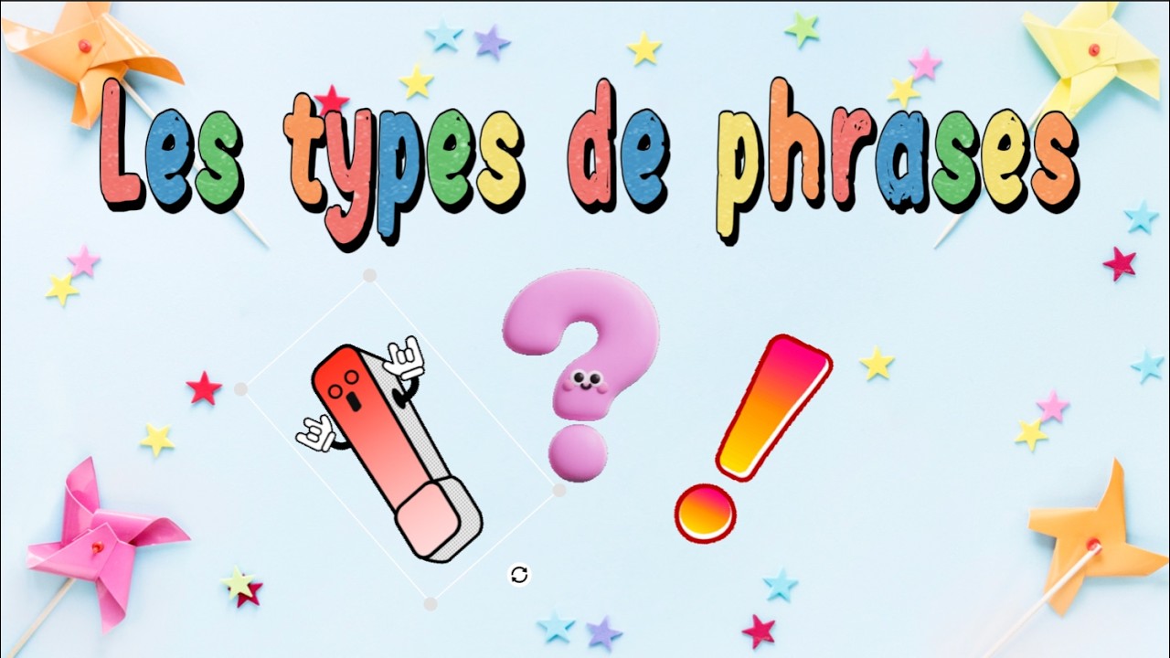 Apprendre les types de phrases en français 🇫🇷 | Leçon primaire complète