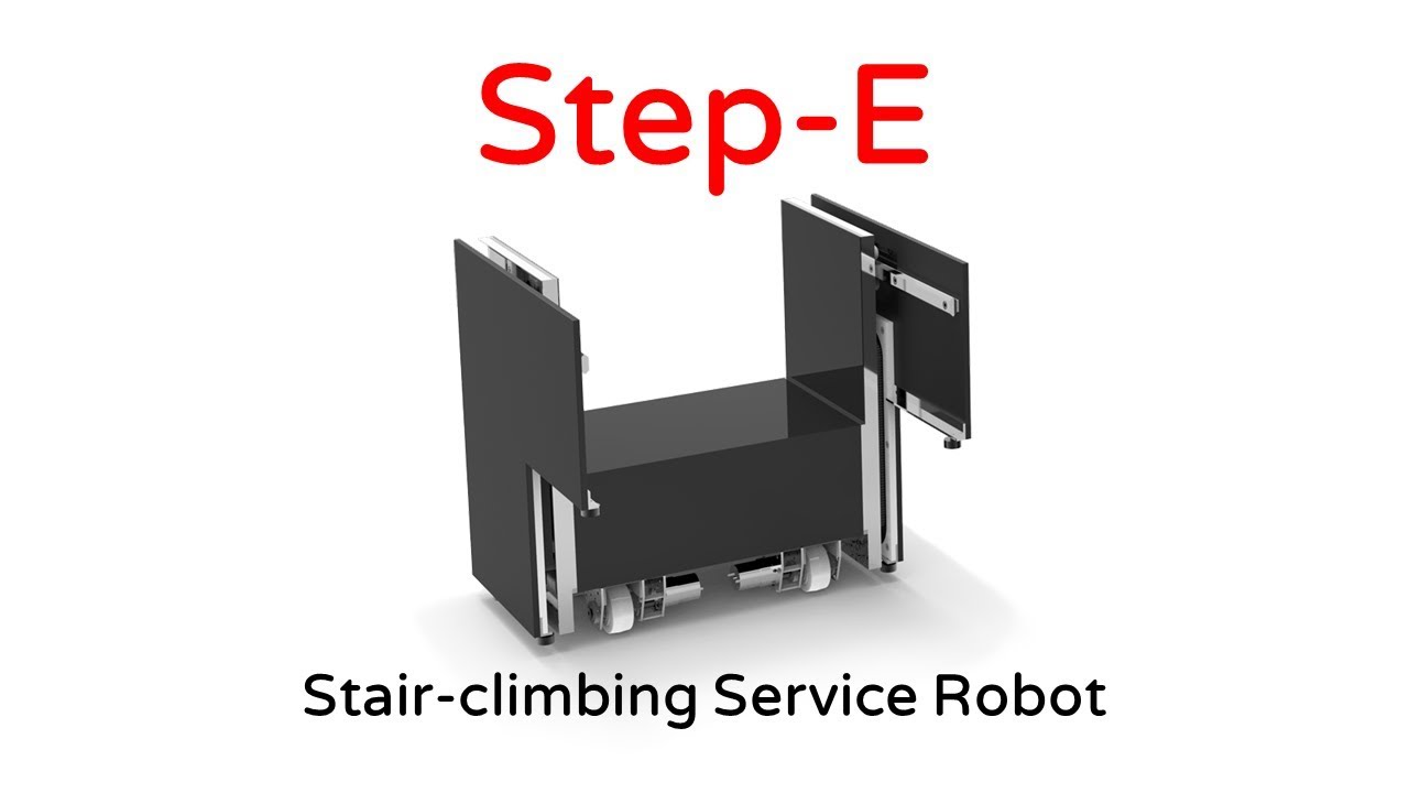 Step-E: Stair-climbing Service Robot