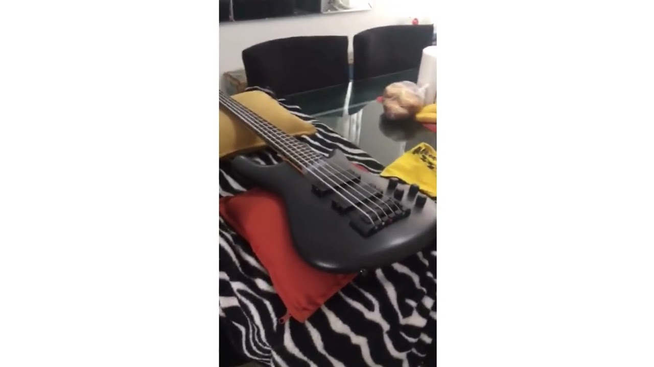 SPECTOR EURO REBOP 5 DLX 40CS Black Stain Matte
