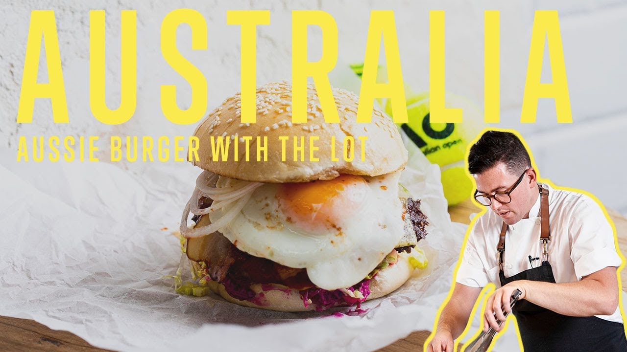 THE BEST AUSSIE BURGER! Classic Burger with the lot!