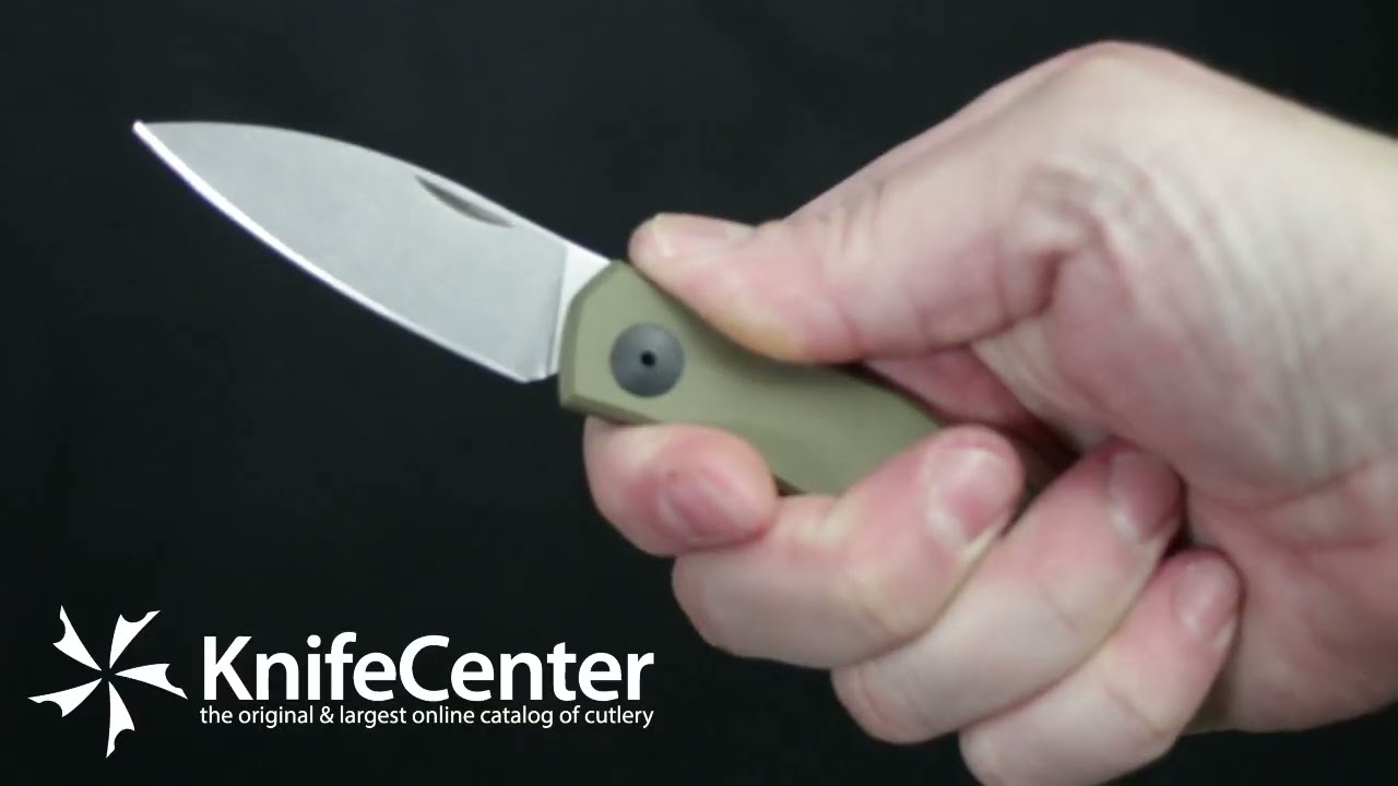 Zero Tolerance 0235OLG10 Jens Anso Slipjoint Folding Knife