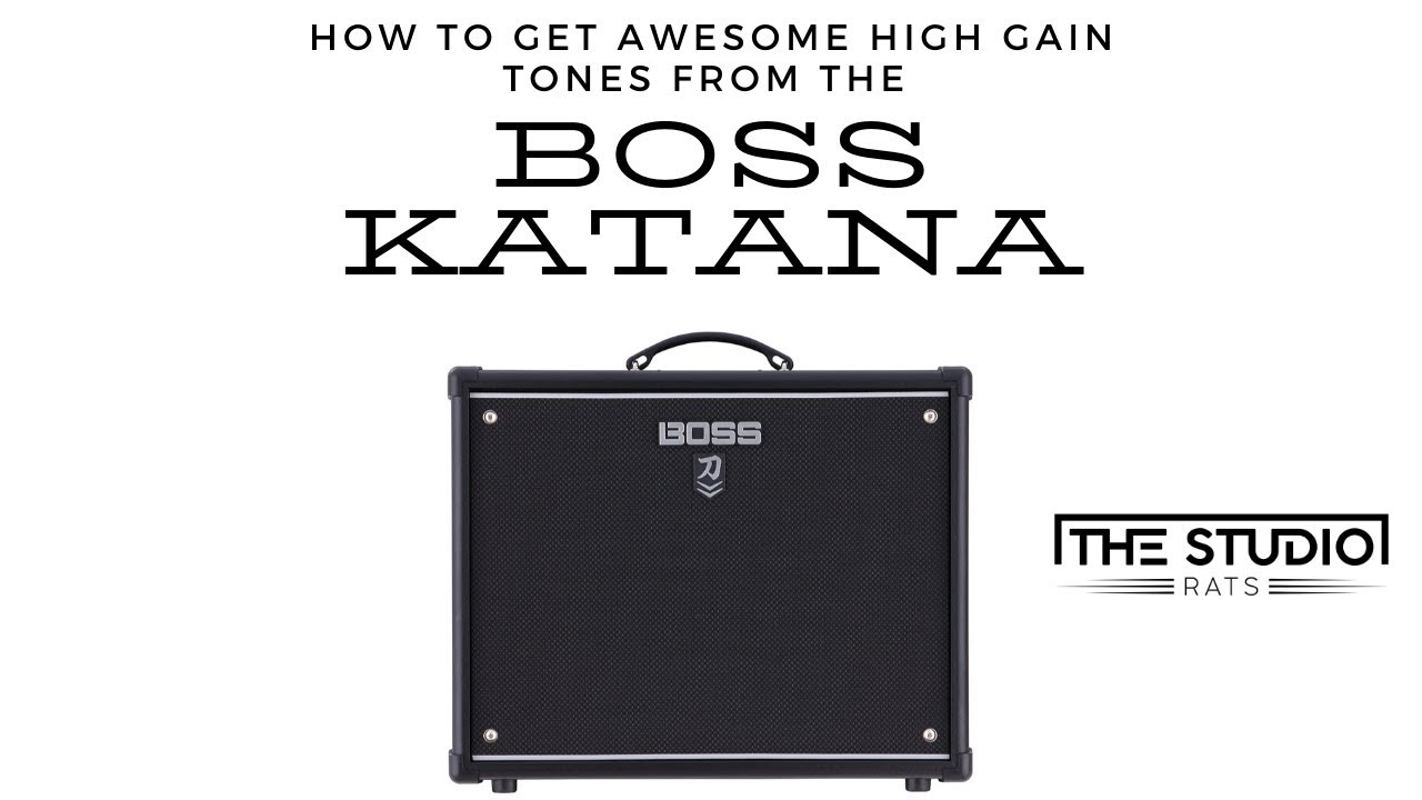 Как получить потрясающие высокочувствительные звуки от Boss Katana.