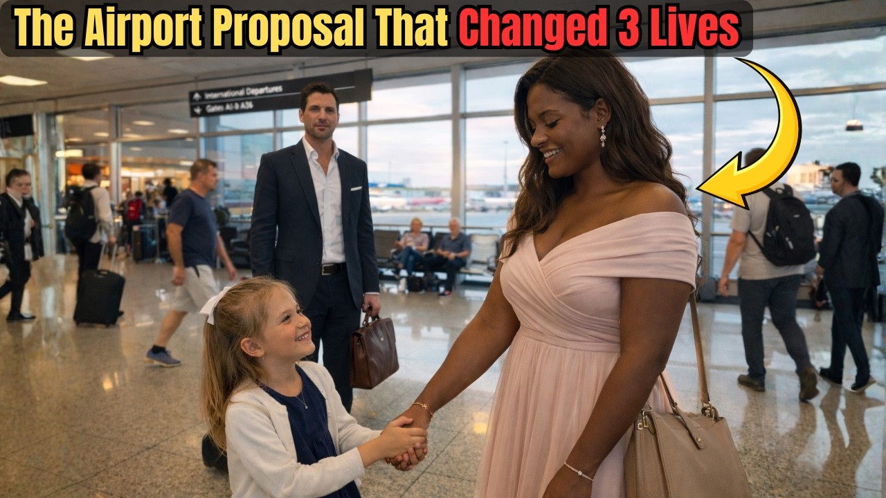 Billionaire Little Girl Discovers Perfect New Wife For Daddy At The Airport