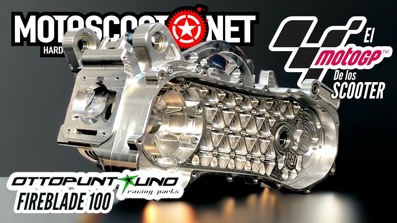 El MOTOGP de los SCOOTER · OTTOPUNTOUNO FIREBLADE 100cc