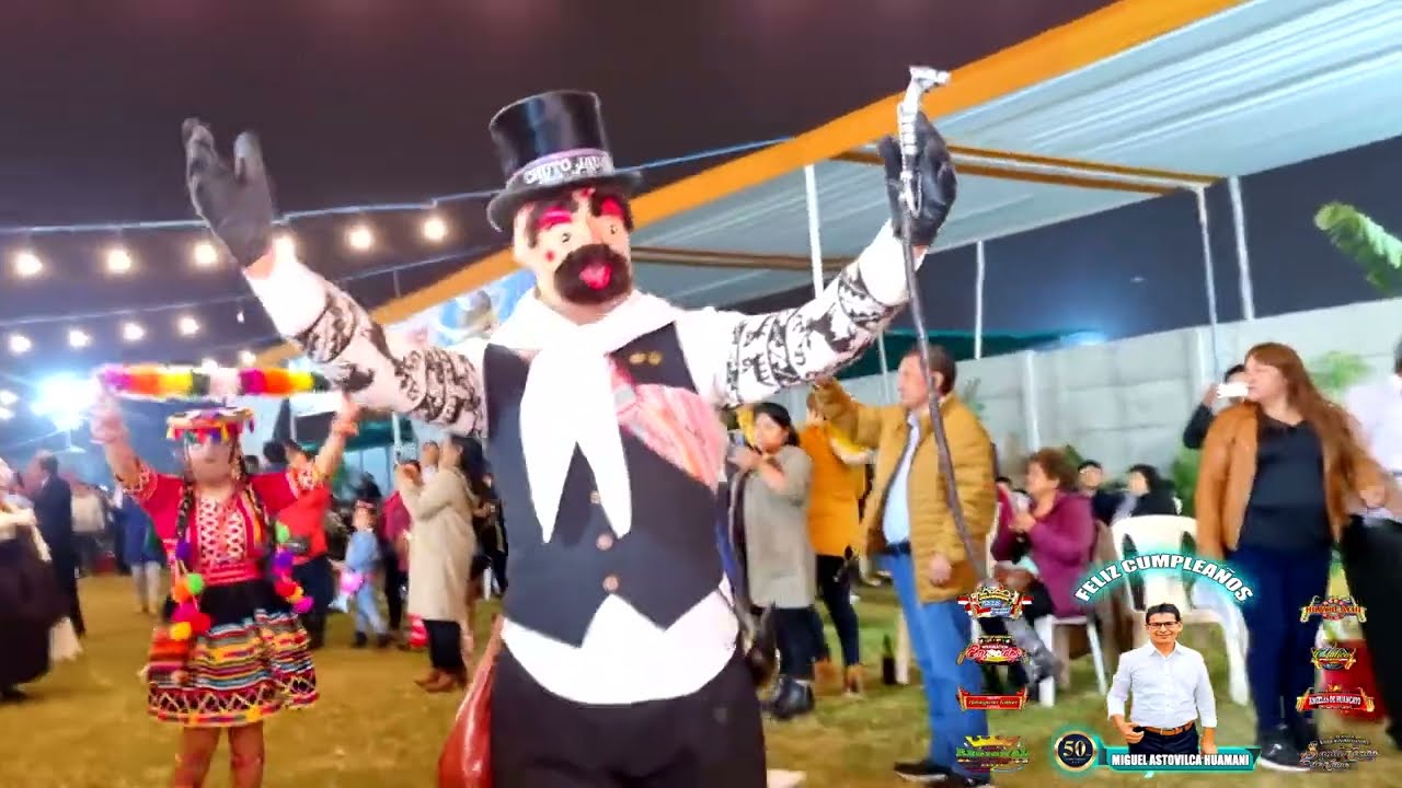 ASOC, FOLK, CHUTOS JAUJINOS - FELIZ CUMPLEAÑOS MIGUEL ASTOVILCA HUAMANI 2023