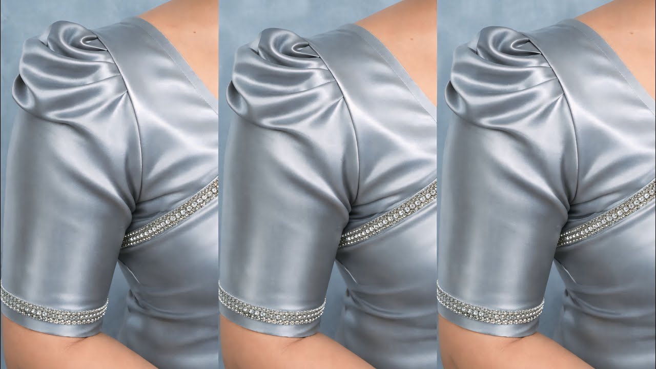 Trending Puff Sleeve Design Cutting And Stitching | Baju Design | Viral Sleeve Design 