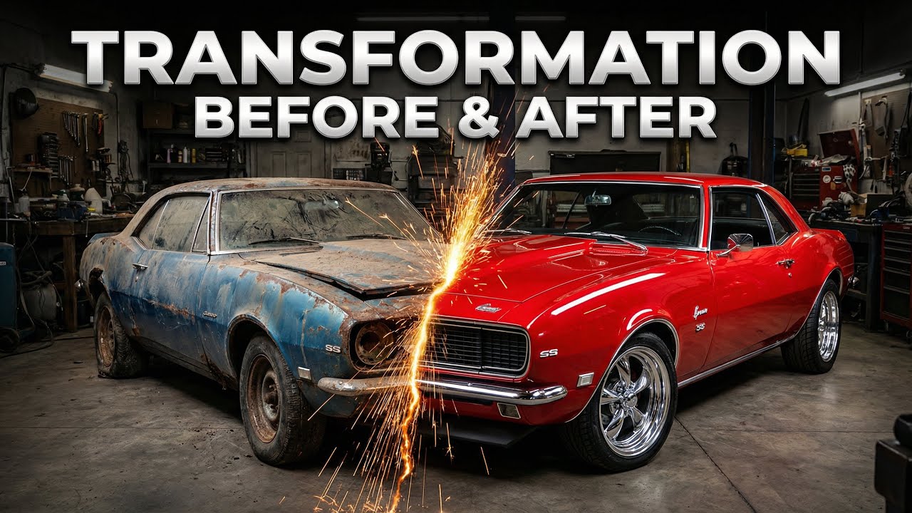 From Total Disrepair to Brand New | Camaro SS Complete Restoration ASMR 