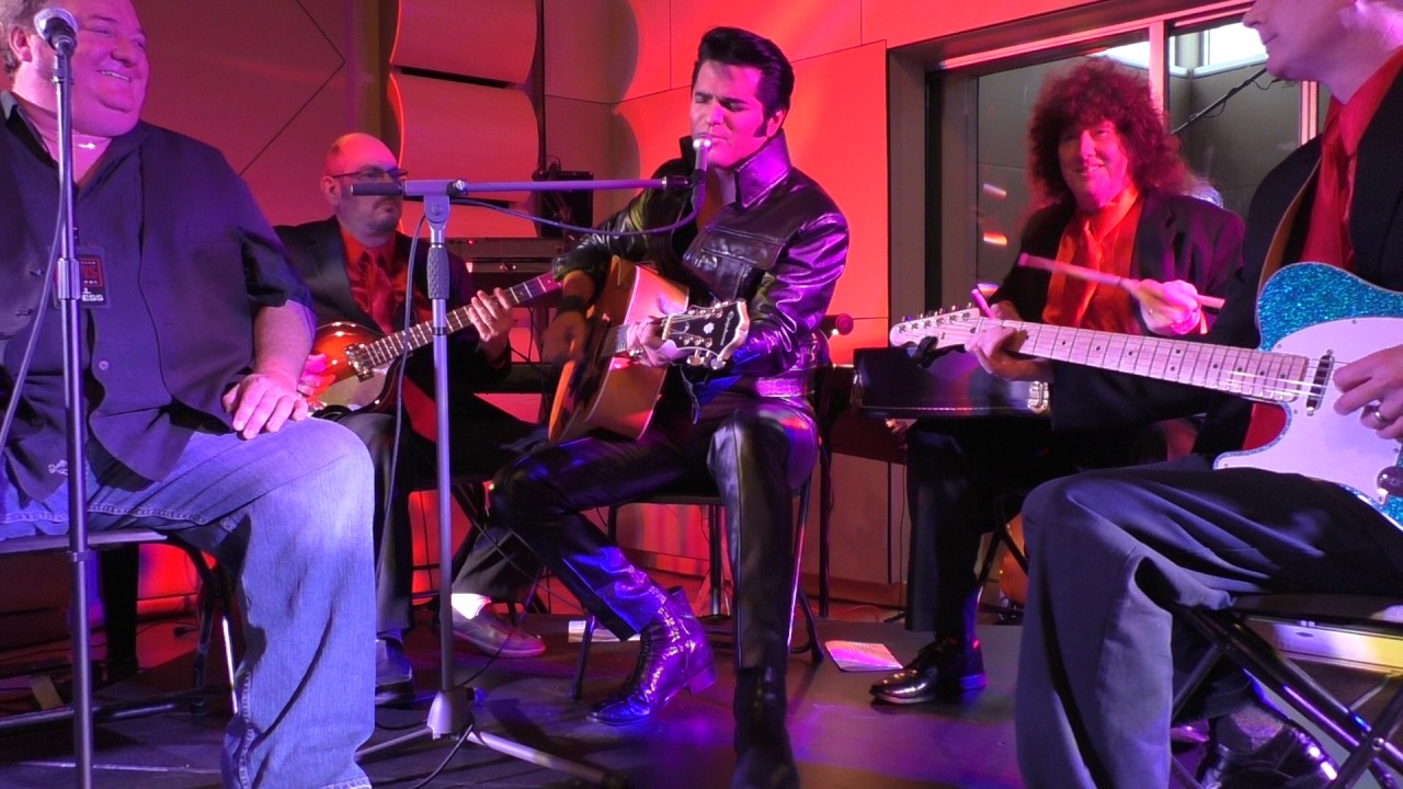 Dean Z as Elvis, “That’s All Right” - video by Susan Quinn Sand