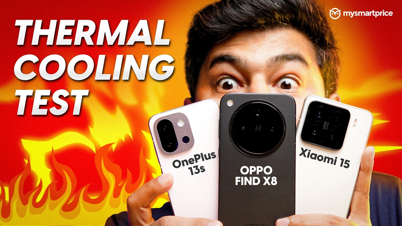 OnePlus 13s vs Xiaomi 15 vs OPPO Find X8 - Compact Phones Thermal Battle | Extreme VC Cooling Test 🔥