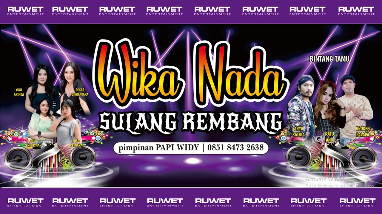 🔴LIVE WIKA NADA - WEDDING PARTY SAEFUL & LELY APRILIA | SULANG REMBANG - SG AUDIO
