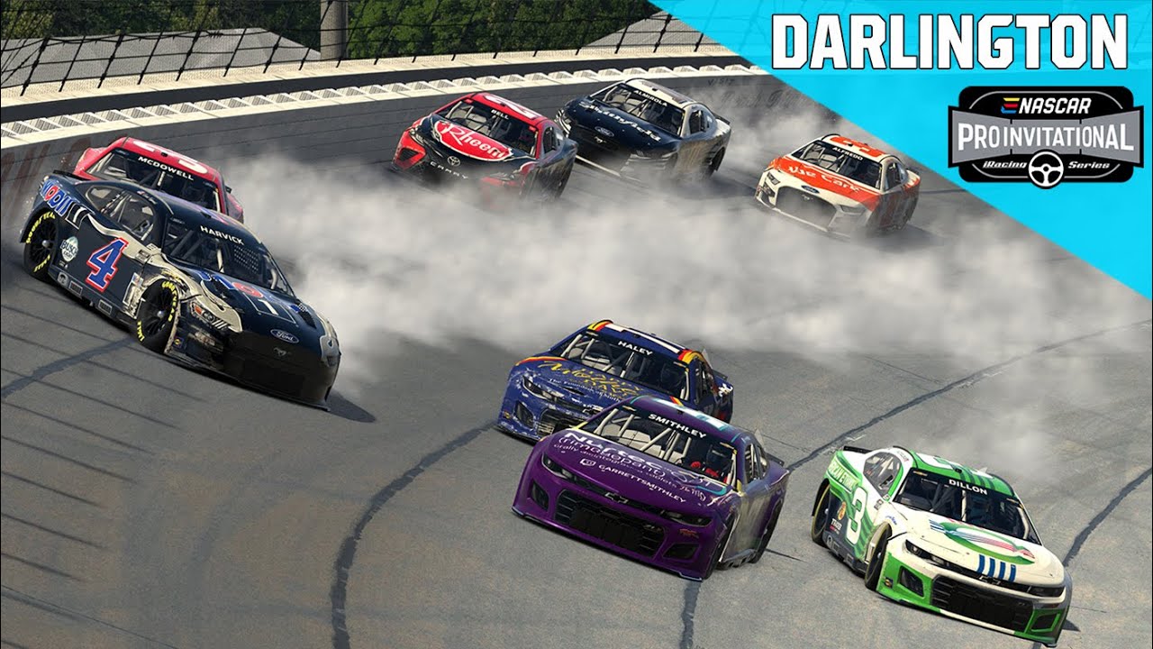 First race with Next Gen | eNASCAR iRacing Pro Invitational Series: Darlington | Full Race Replay