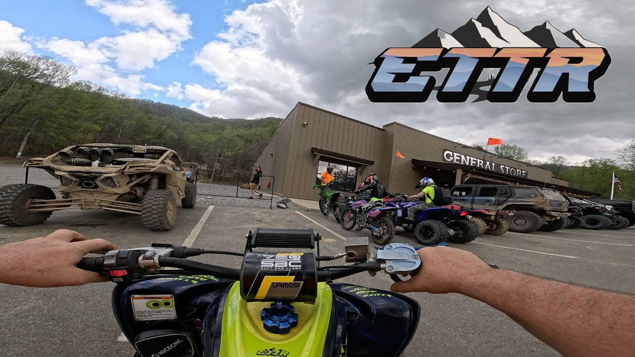 Windrock Park 4/5/25 on SportQuads with my wife. #ettr #atv #offroad #savesportquads #suzuki #raptor