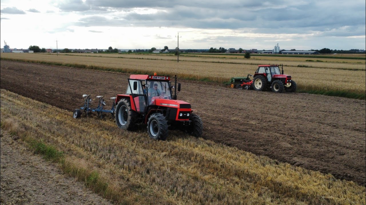 Oporowa Orka i Siew Gryki 2024// Zetor 12145 // Ursus 912 // Nowy Nabytek // Ursus Na Dwa Koła