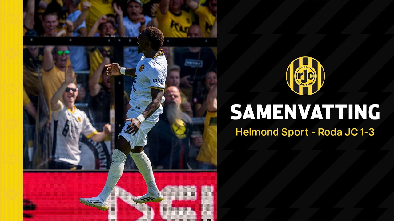RODA WINT OVERTUIGEND IN HELMOND | Samenvatting Helmond Sport - Roda JC Kerkrade (1-3)
