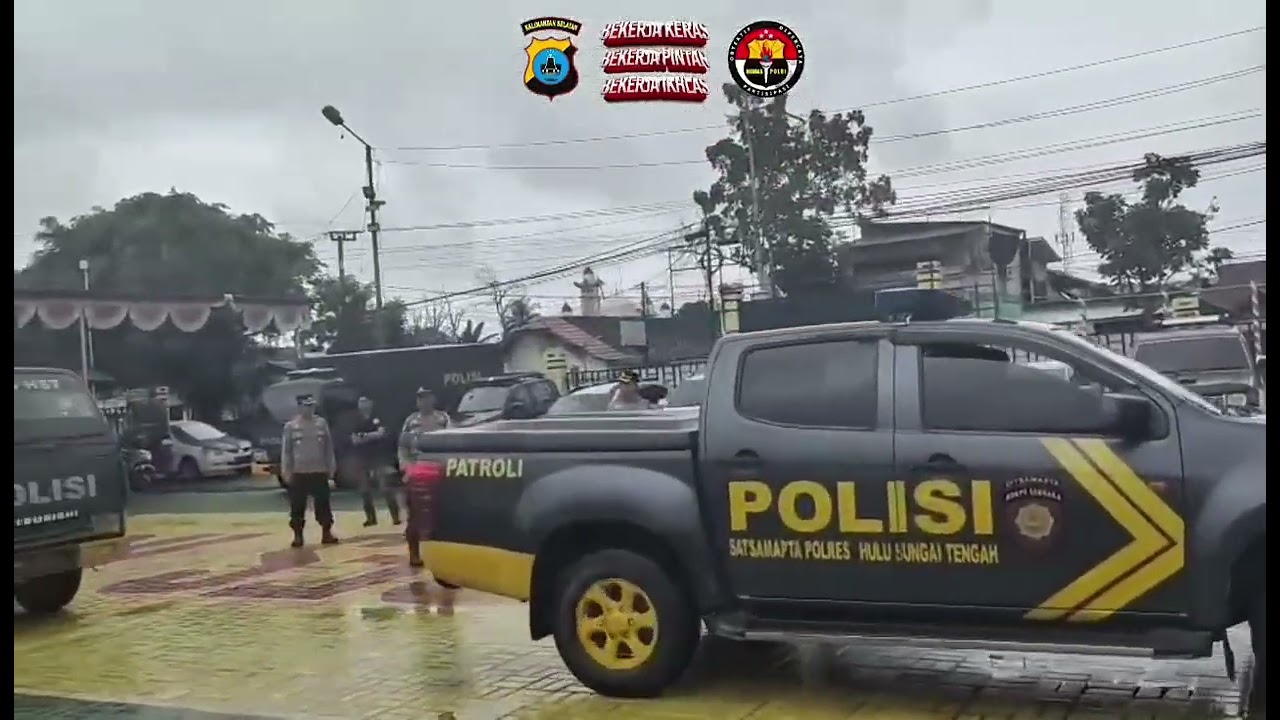 Kapolres HST lepas Keberangkatan Anggota Polres HST Yang melaksanakan BKO Ke Polres Balangan 