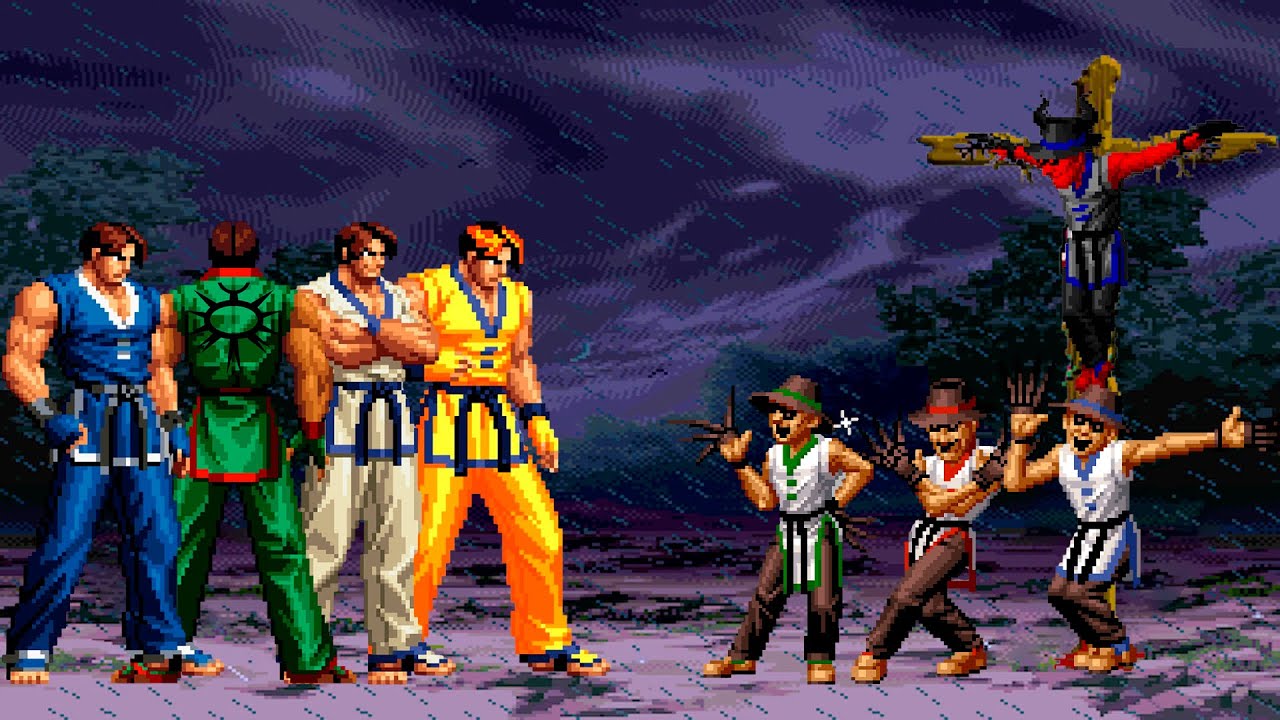 [KOF Mugen] Kim Kaphwan Team vs Choi Bounge Team
