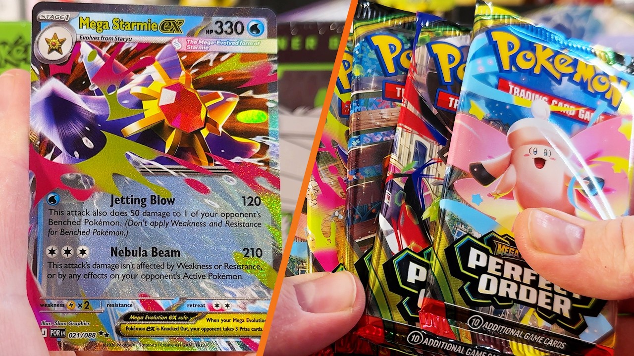 Pokemon Perfect Order TCG Opening - Elite Trainer Box & Pre-release kit