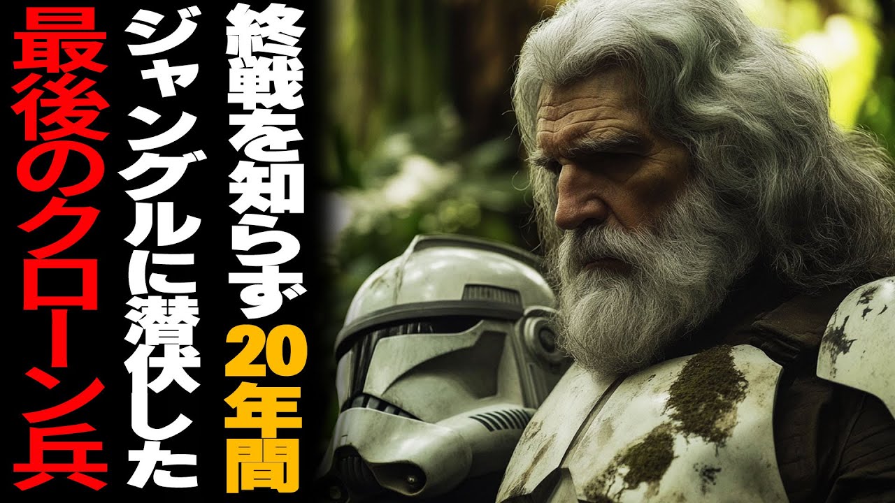 20年間ジャングルでサバイバルしたクローン兵【スター・ウォーズ解説】