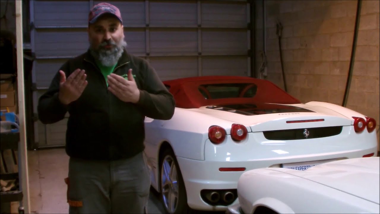 EP-83 Cabriolet // L'expert du cabriolet // FERRARI 430 F1 Dégât d'usure, problèmes et solutions