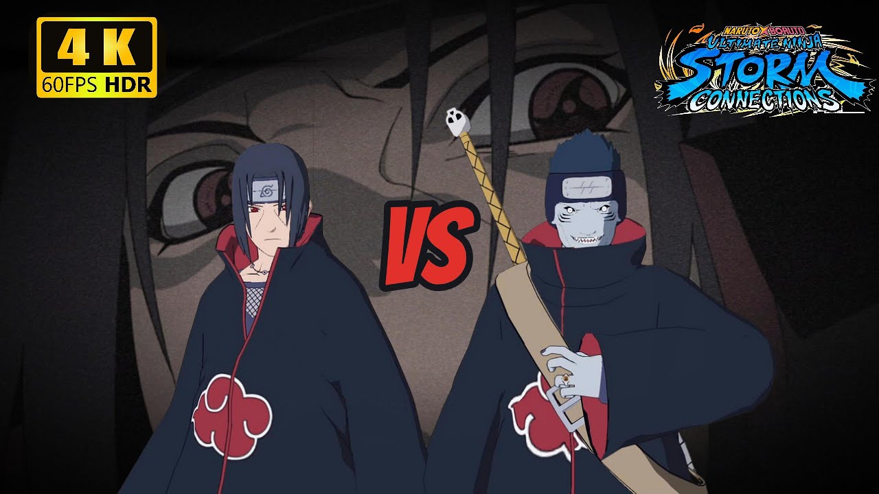 Itachi VS Kisame | Akatsuki Showdown | Naruto Storm Connections [4K]