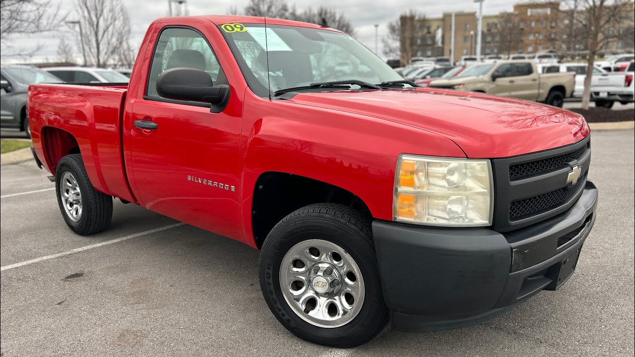 2009 Chevrolet Silverado Work Truck Regular Cab POV Test Drive & Review