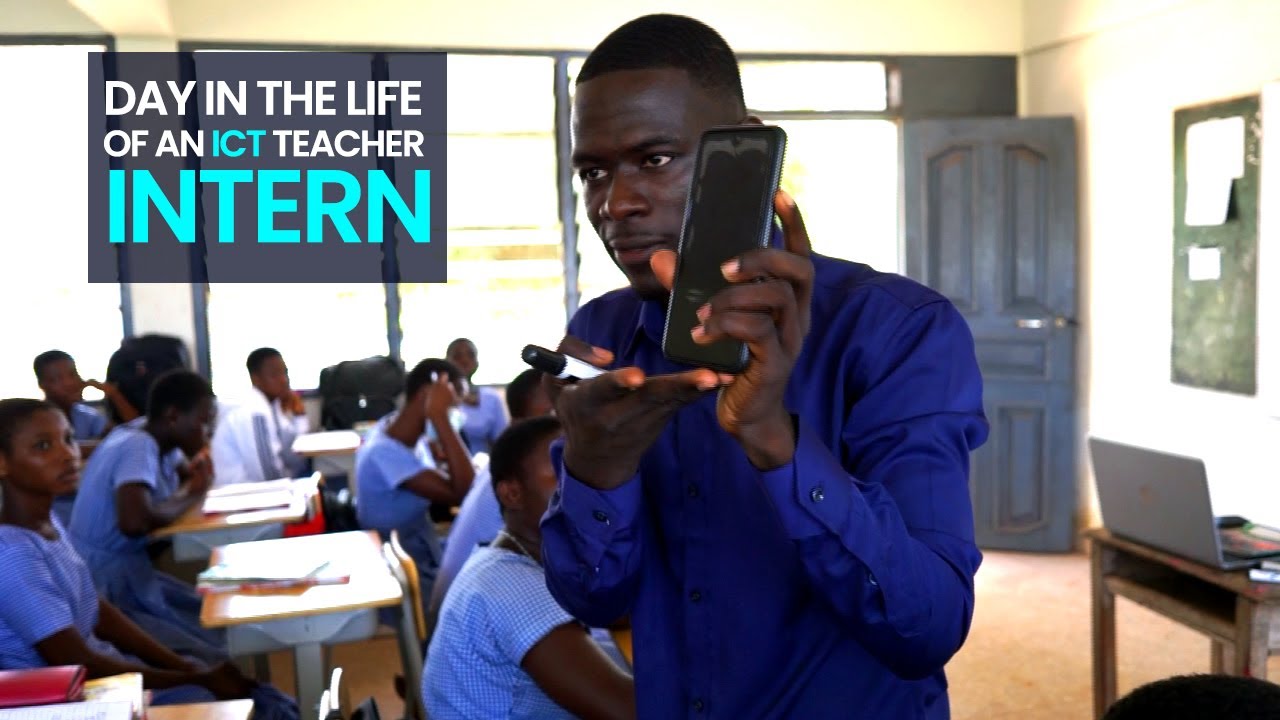 Day In My Life as an ICT TEACHER INTERN in  an SHS IN GHANA