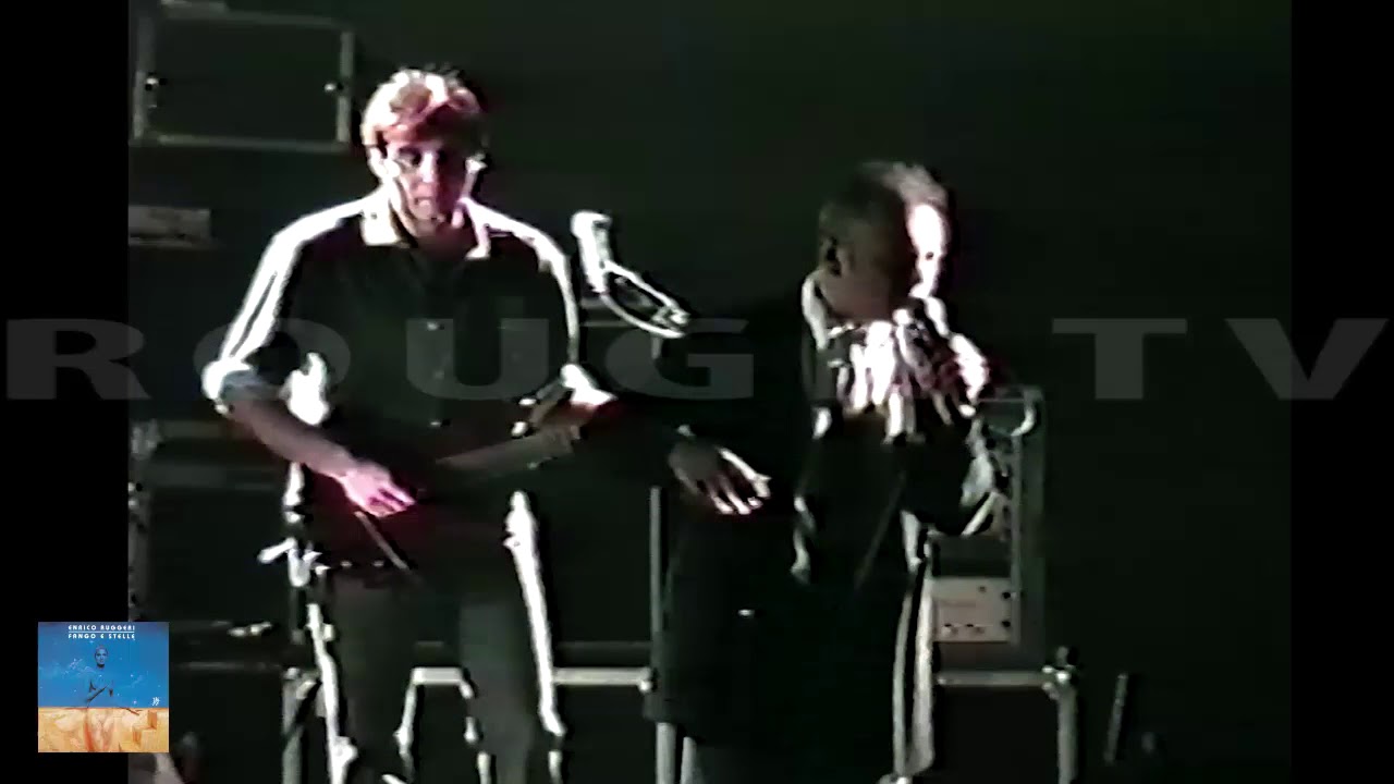Enrico Ruggeri -  Napoli no - Live  Banco BNL do Brasil 1996