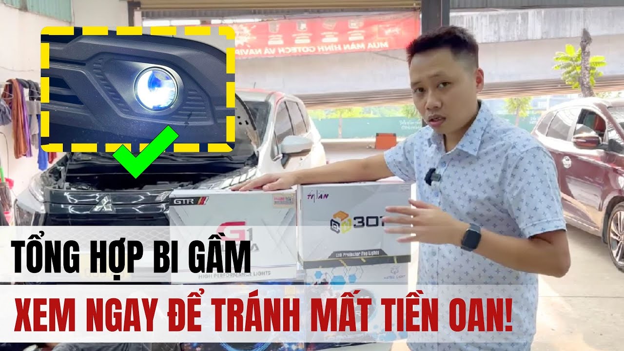 Tổng hợp các loại Bi gầm, Lắp bi gầm tại Hà Nội, GTR G1 Ultra, F10, M1, Titan 301.