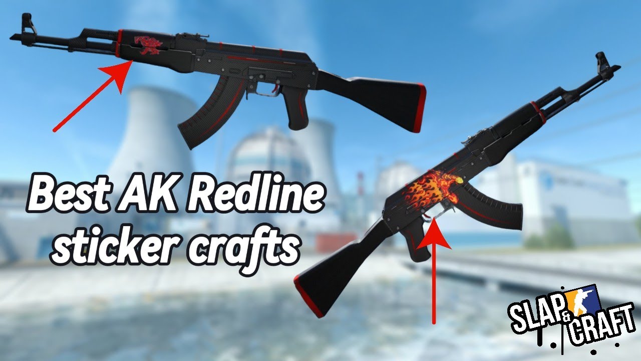 BEST AK REDLINE STICKER CRAFTS