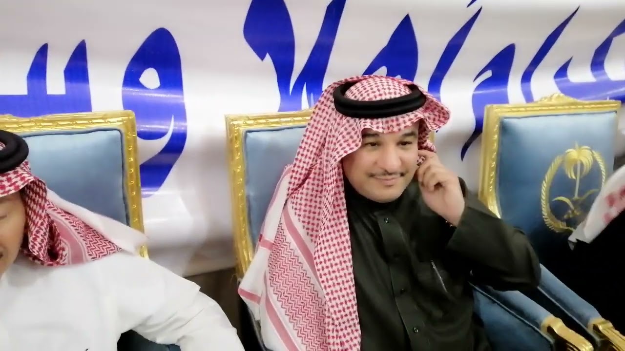 زيارة الشيخ فهد بن فلاح بن حثلين رئيس نادي الإبل  مقر الشيخ محمد بن ناهس والشيخ فهد بن ناهس بن براك